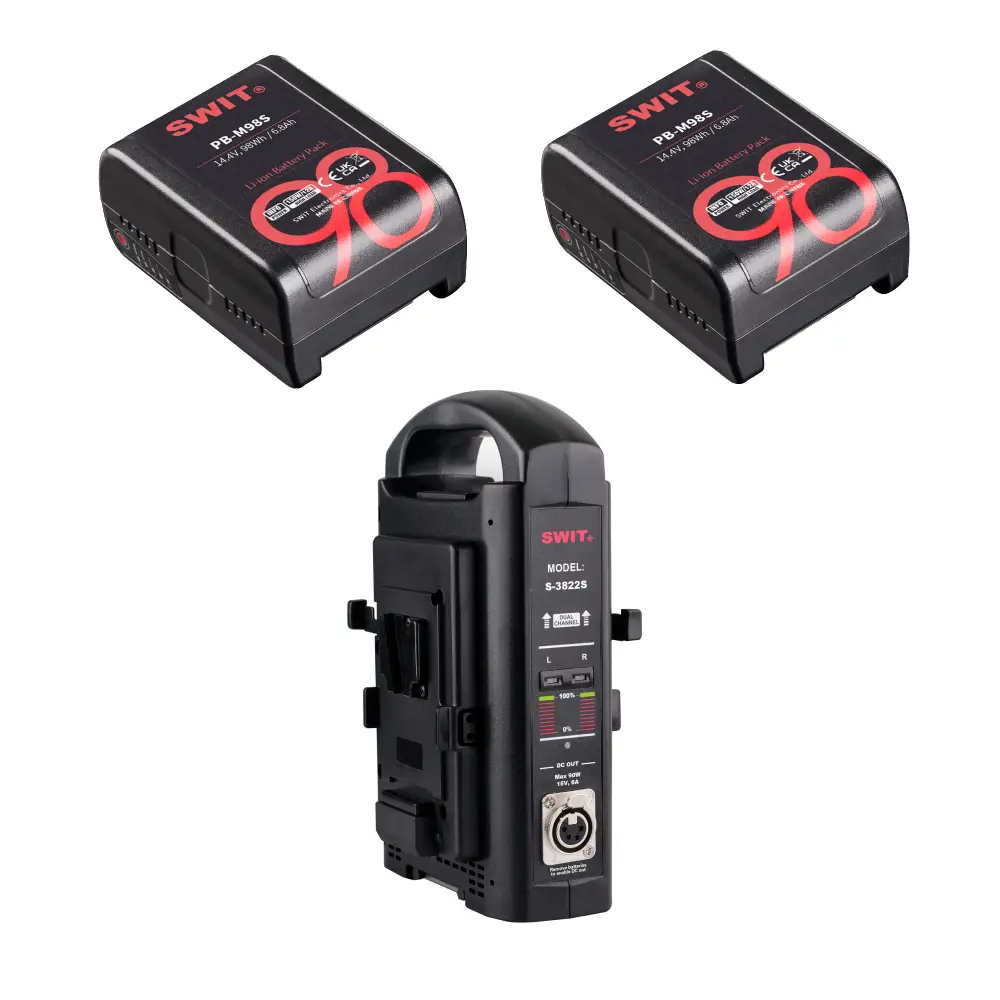 SWIT PB-M98S*2+S-3822S KIT