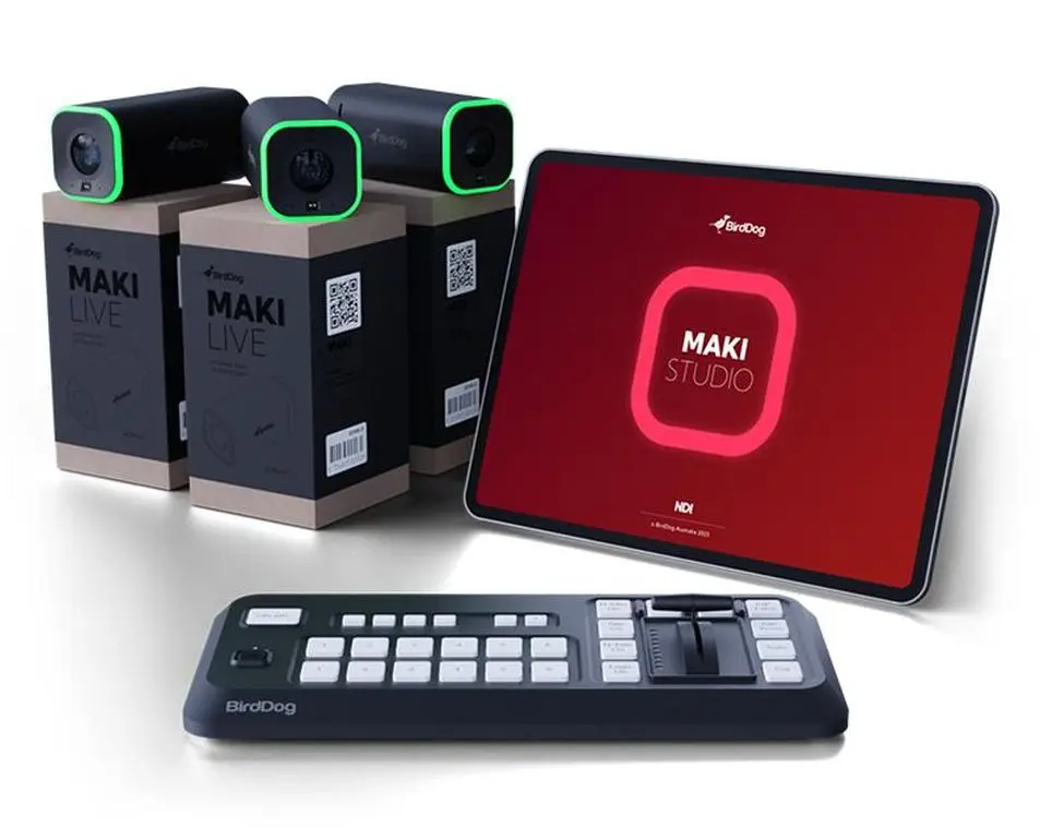 BirdDog 3x BDMKLB MAKI Live + 1x BDMK-CS Combo