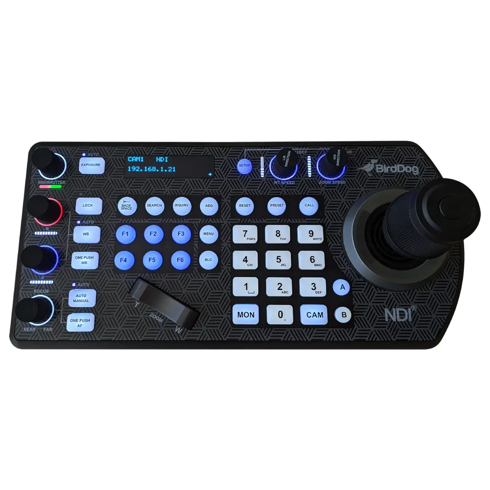 BirdDog PTZ Keyboard Controller