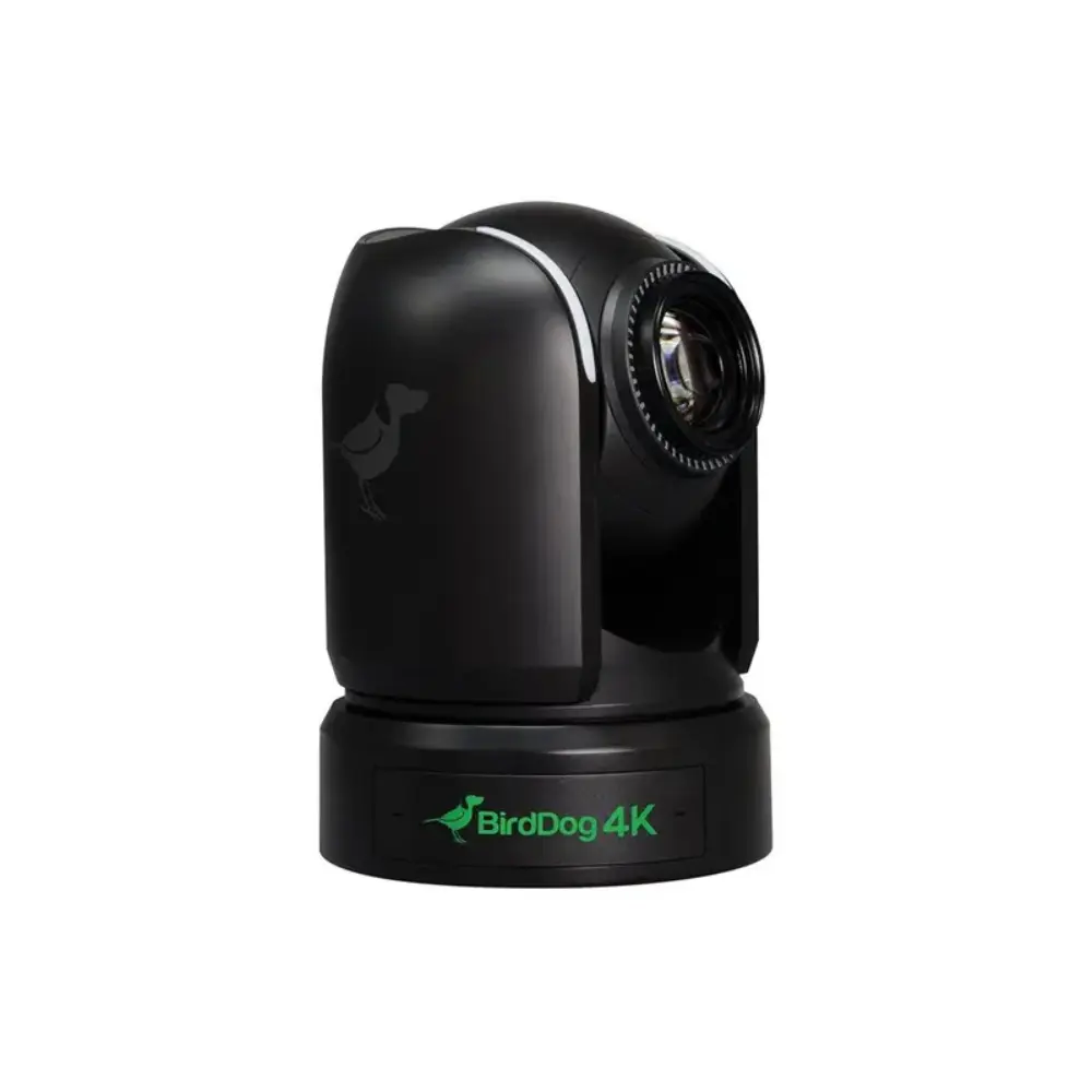 BirdDog P4K Black. 4K 10-Bit Full NDI PTZ with 1" Sony Sensor