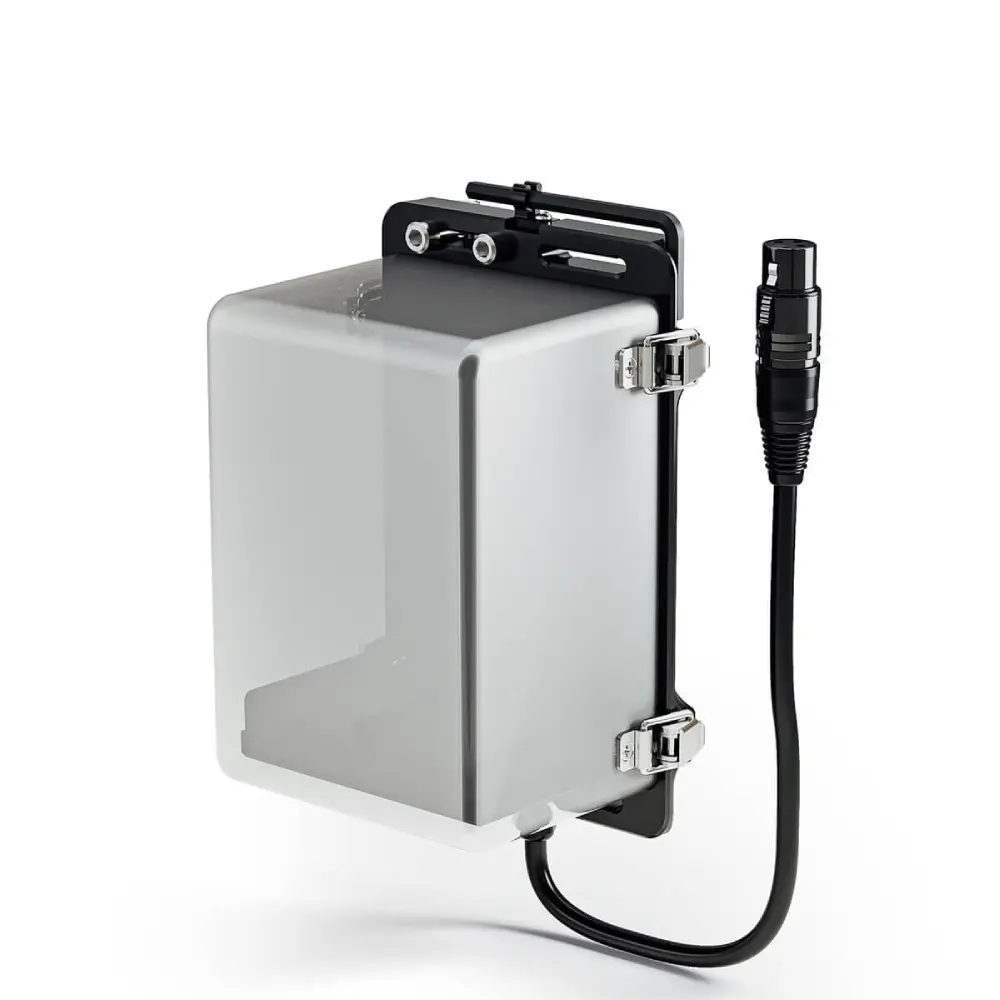Litepanels BP-U Battery Bracket, Dual, w/ 3-Pin Female XLR, Weather Resistant, for Astra IP