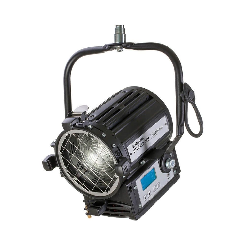 Litepanels Studio X3 Daylight 100W LED Fresnel (pole operated, UK power cable)