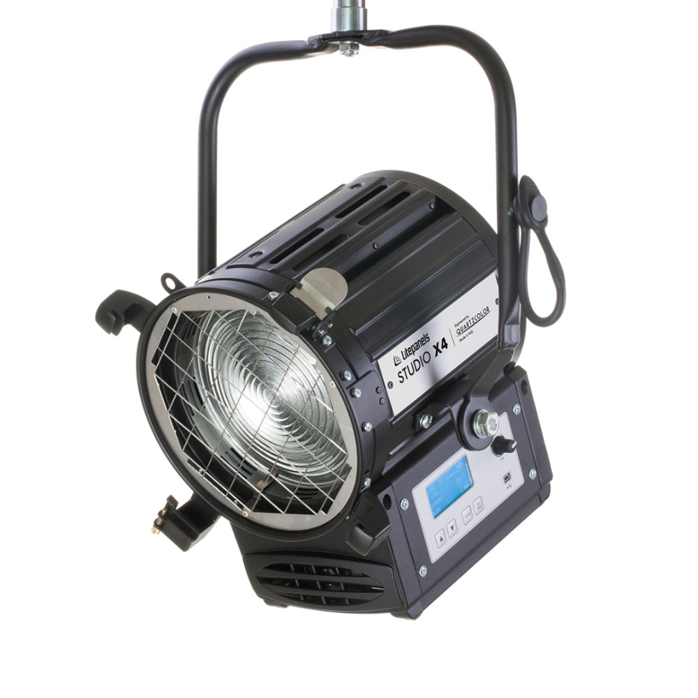 Litepanels Studio X4 Daylight 150W LED Fresnel (pole operated, UK power cable)