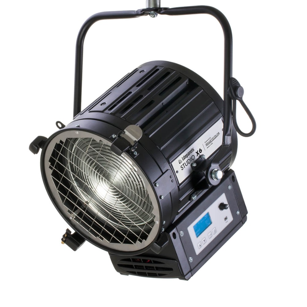 Litepanels Studio X6 Bi-Color 300W LED Fresnel (pole operated, EU power cable)