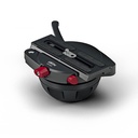 Sachtler Adaptor aktiv Slider  / Stativ 100 mm